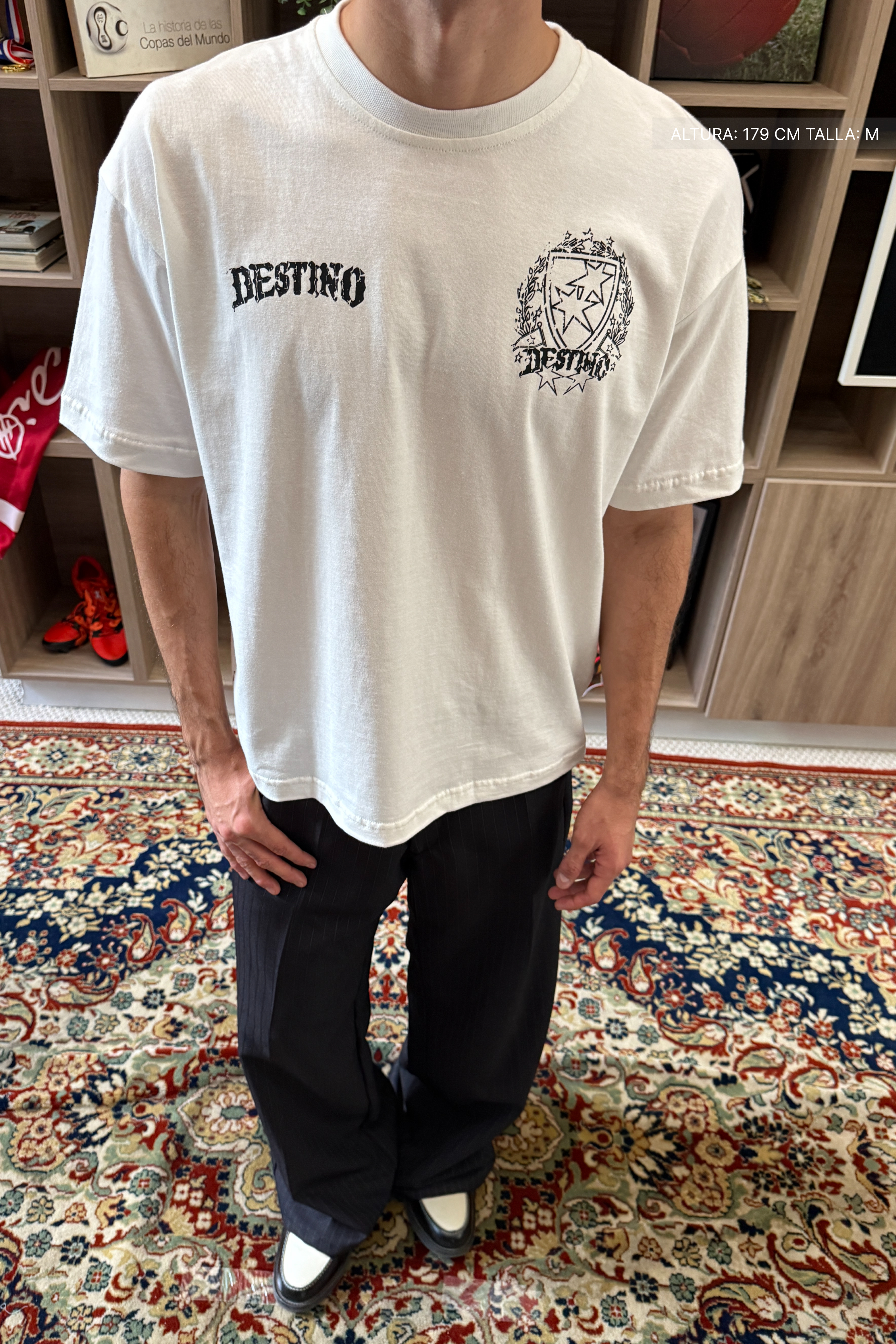 Emblem Sparks Tee Ivory