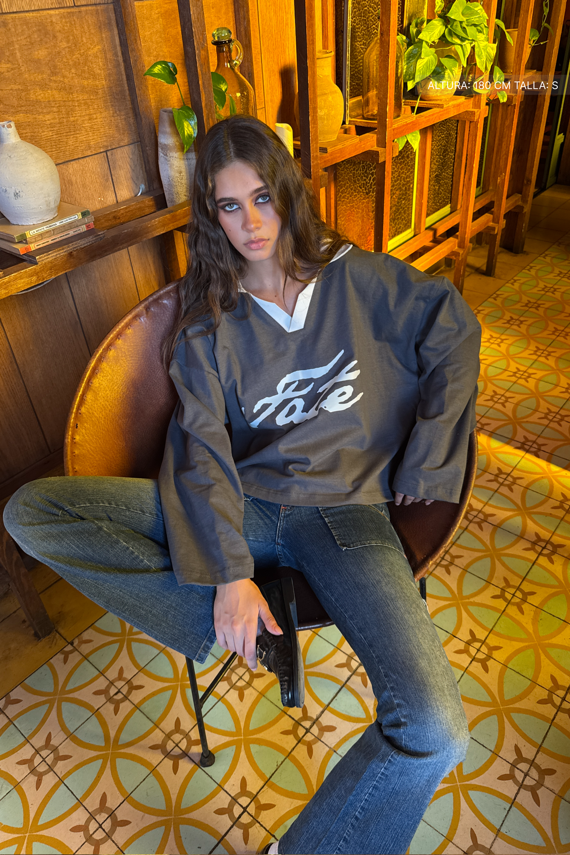 I Always Win Longsleeve Polo Oxford Grey