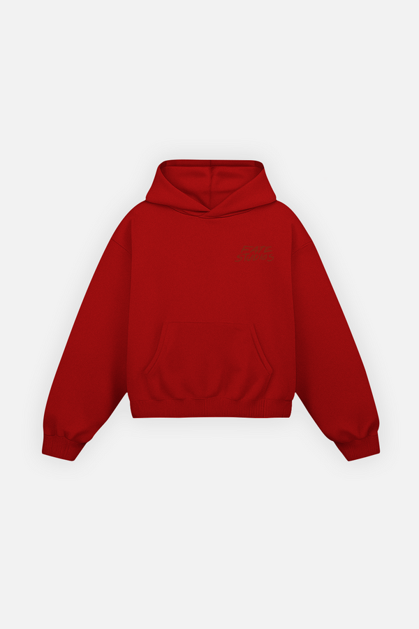 I Told Chat Hoodie Cherry Red