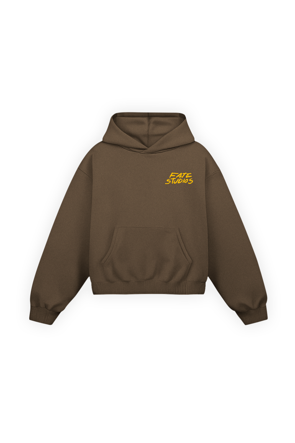 I Told Chat Hoodie Mocha Brown