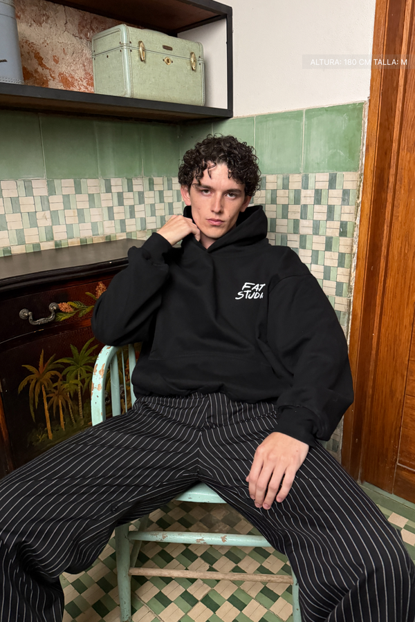 I Told Chat Hoodie Vantablack