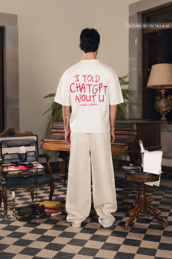 I Told Chat Tee Ivory