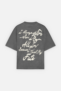 I always Win Tee Washed Grey
