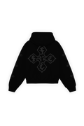 Cross Of Fate Black Hoodie Vantablack