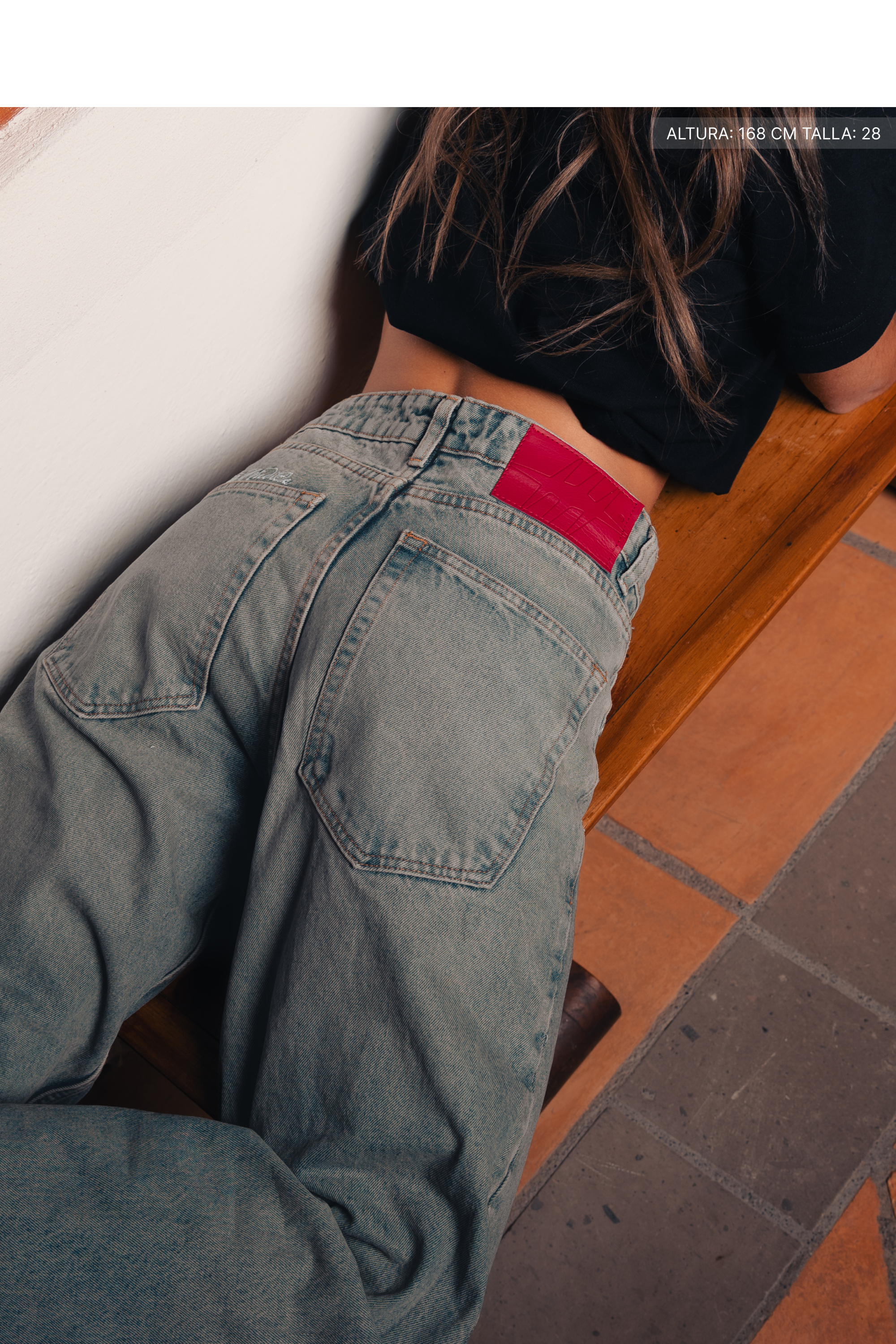 WB Jeans Dirty Washed Blue