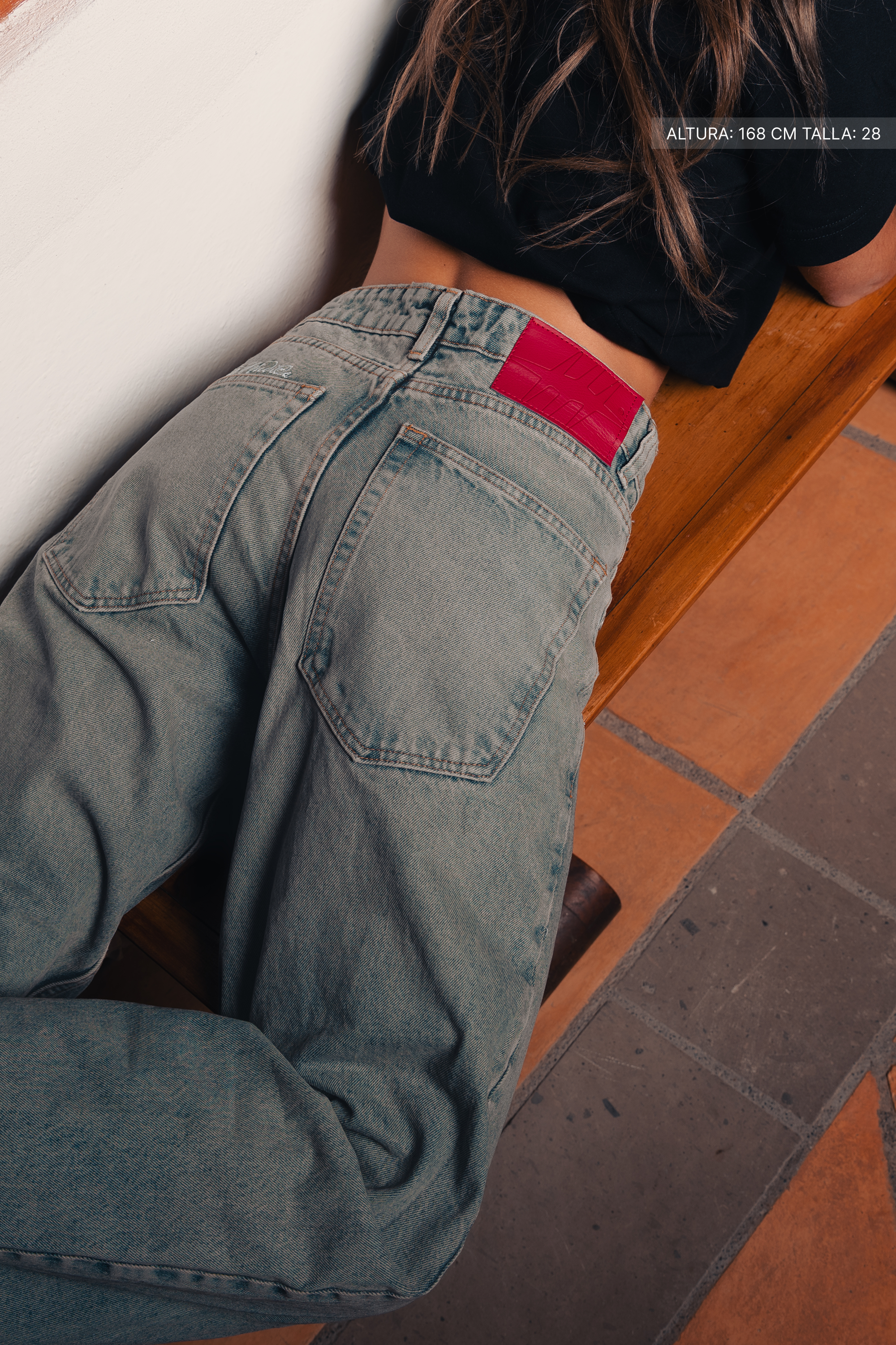 WB Jeans Dirty Washed Blue