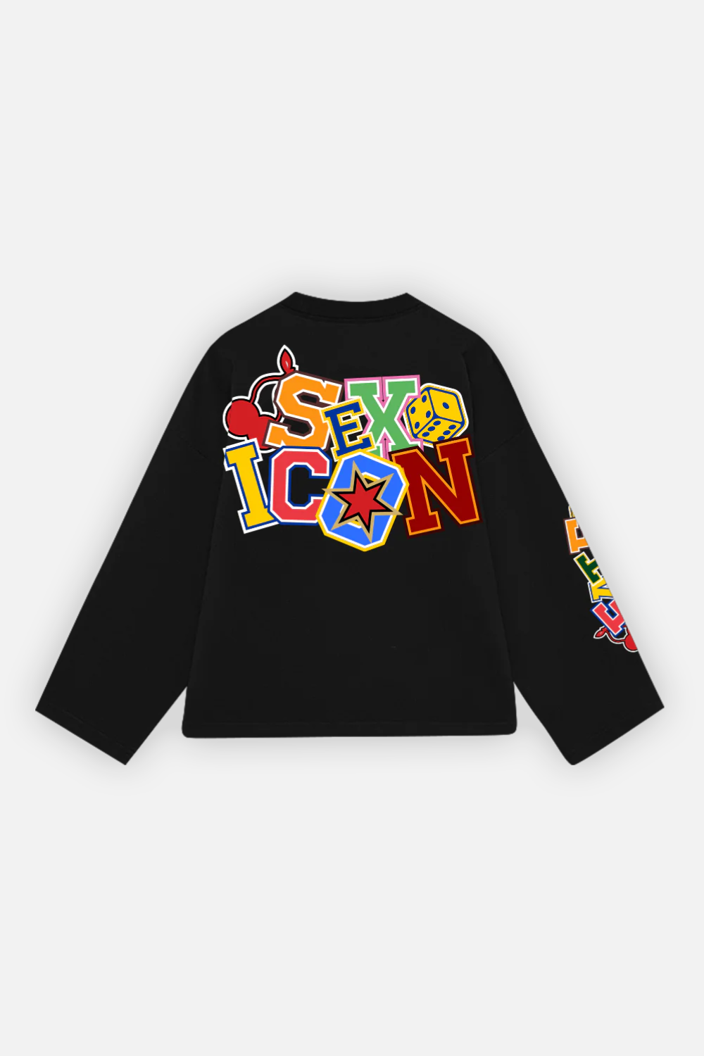 Sex Icon Cherry Longsleeve Black