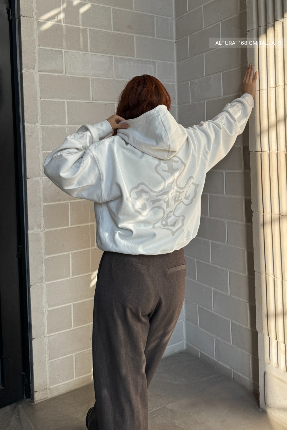 Cross Of Fate Light Hoodie Ivory