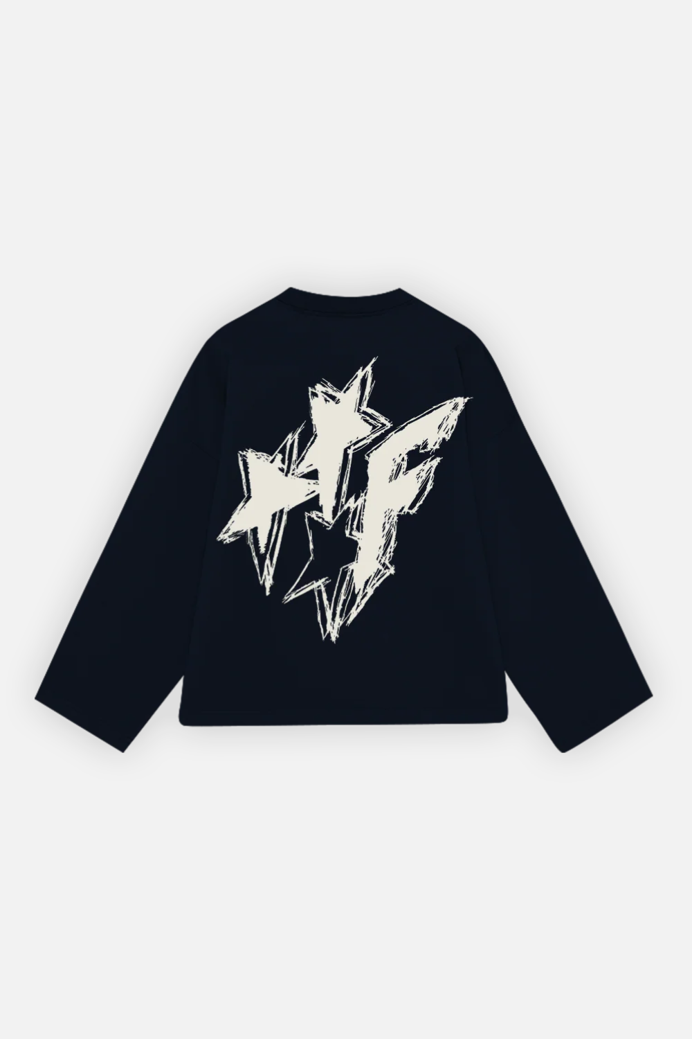 F Stars Longsleeve Navy Blue