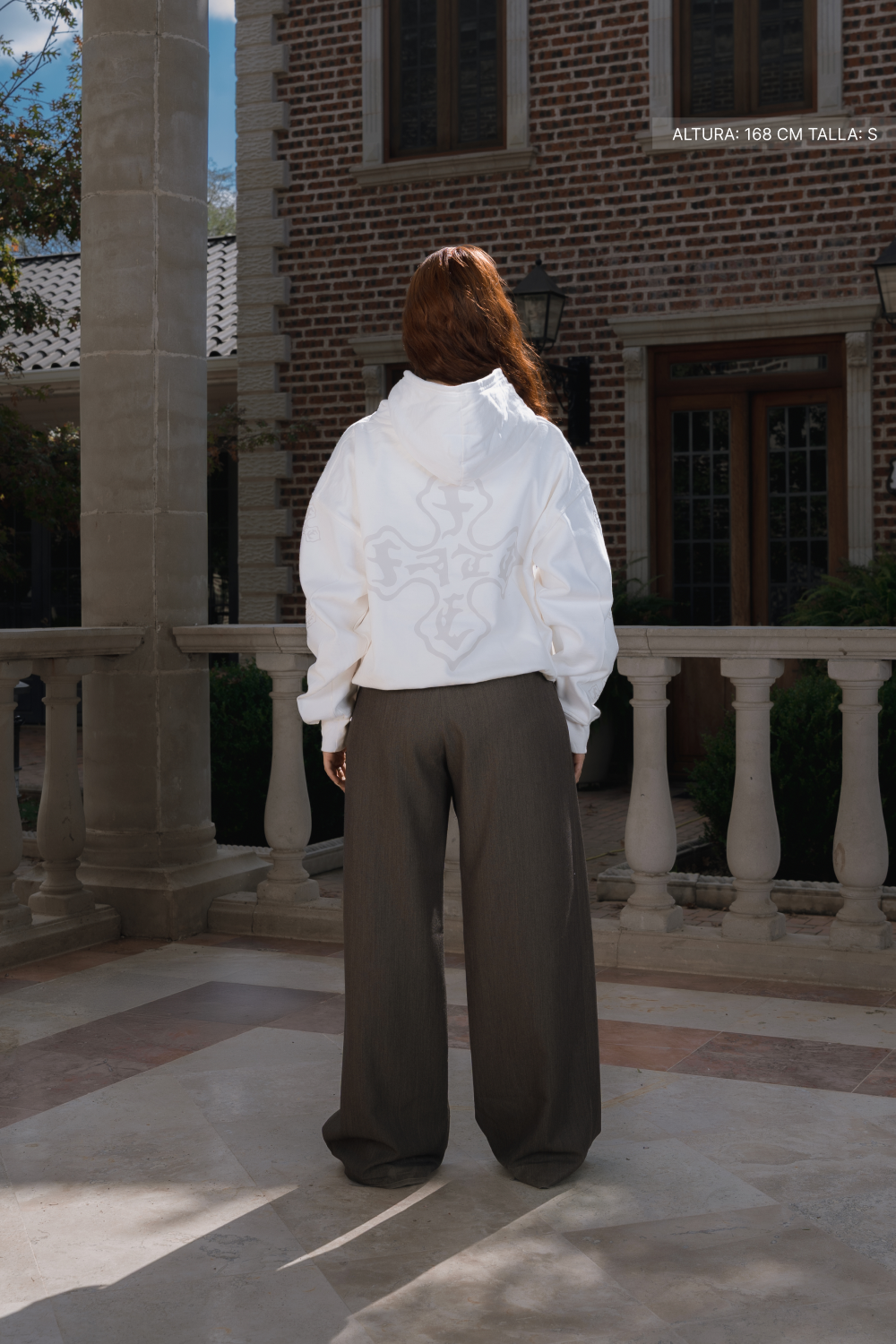 Cross Of Fate Light Hoodie Ivory