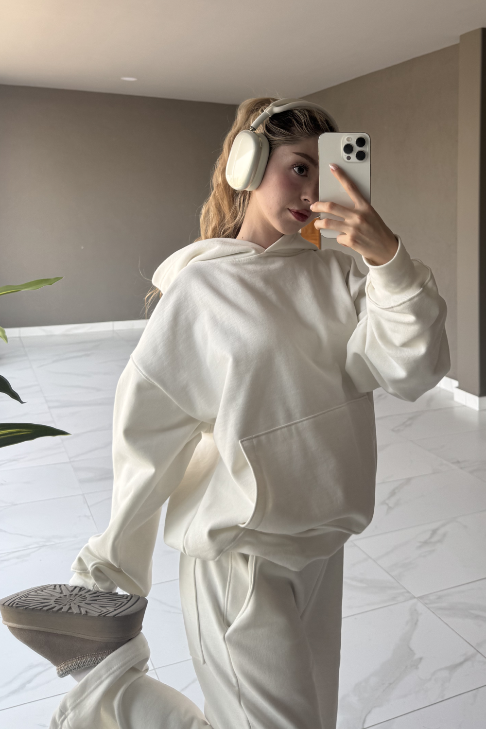 Ivory Hoodie