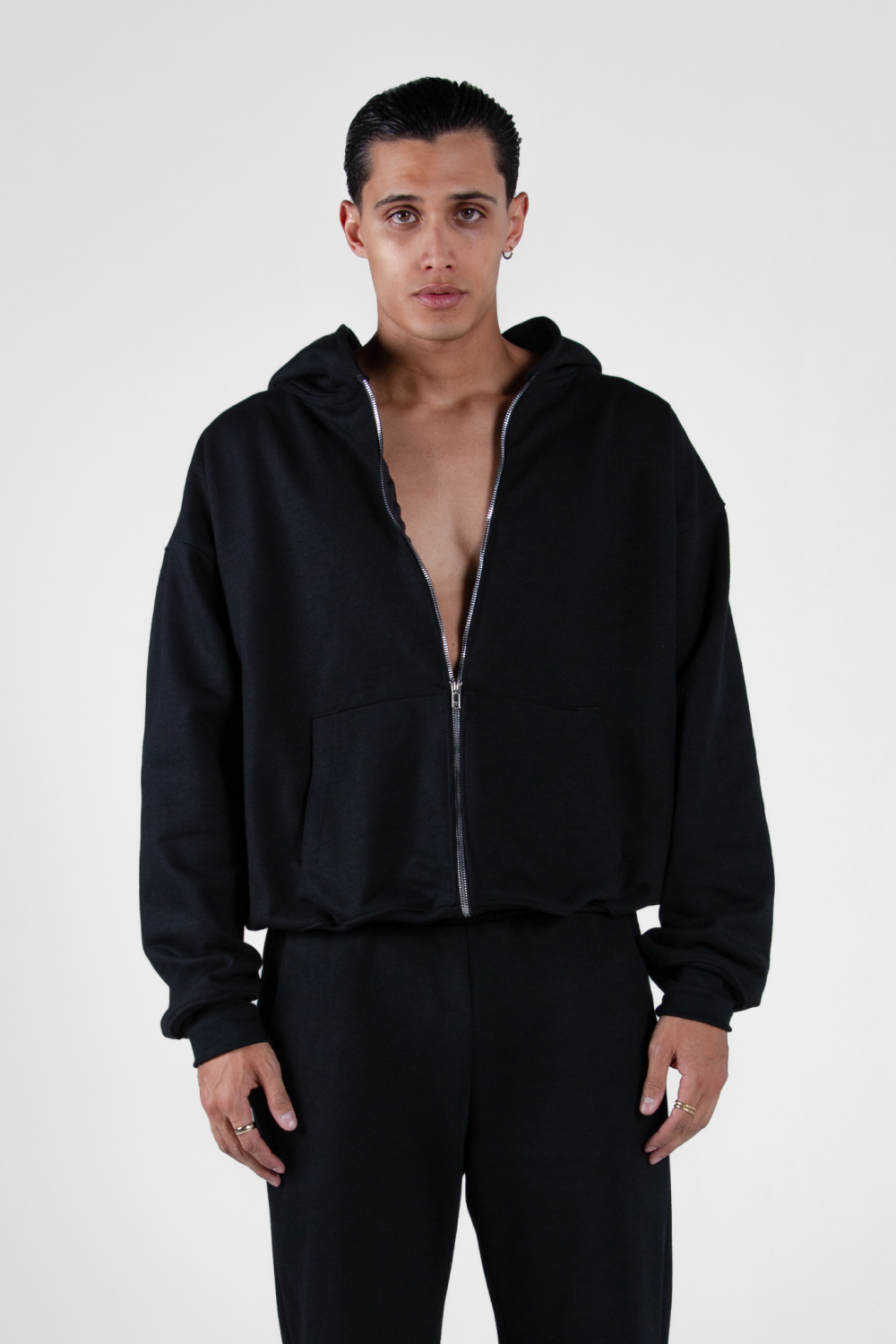 Vantablack Zip Hoodie