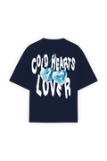 Cold Hearts Tee Navy Blue