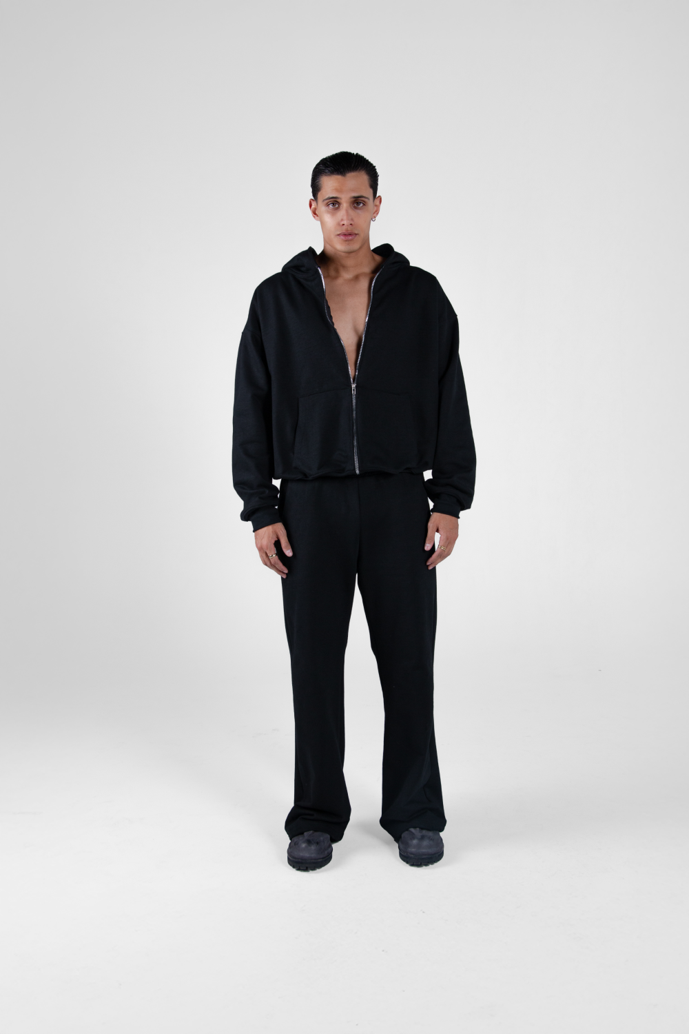 Vantablack Zip Hoodie