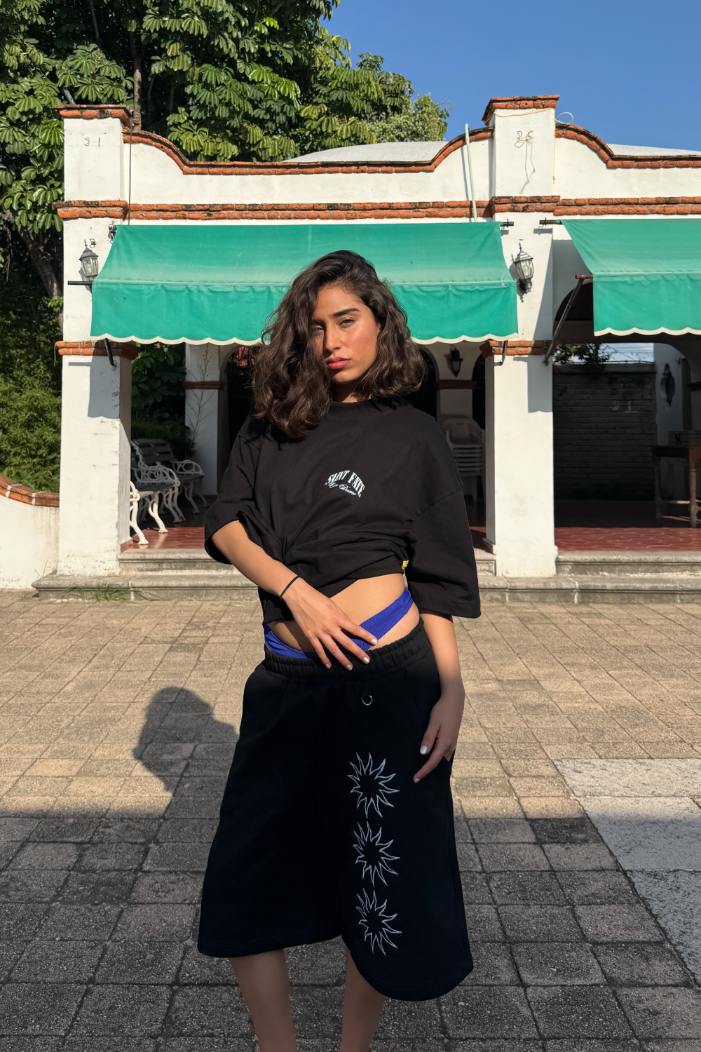 Drunk Frogs Tee Black