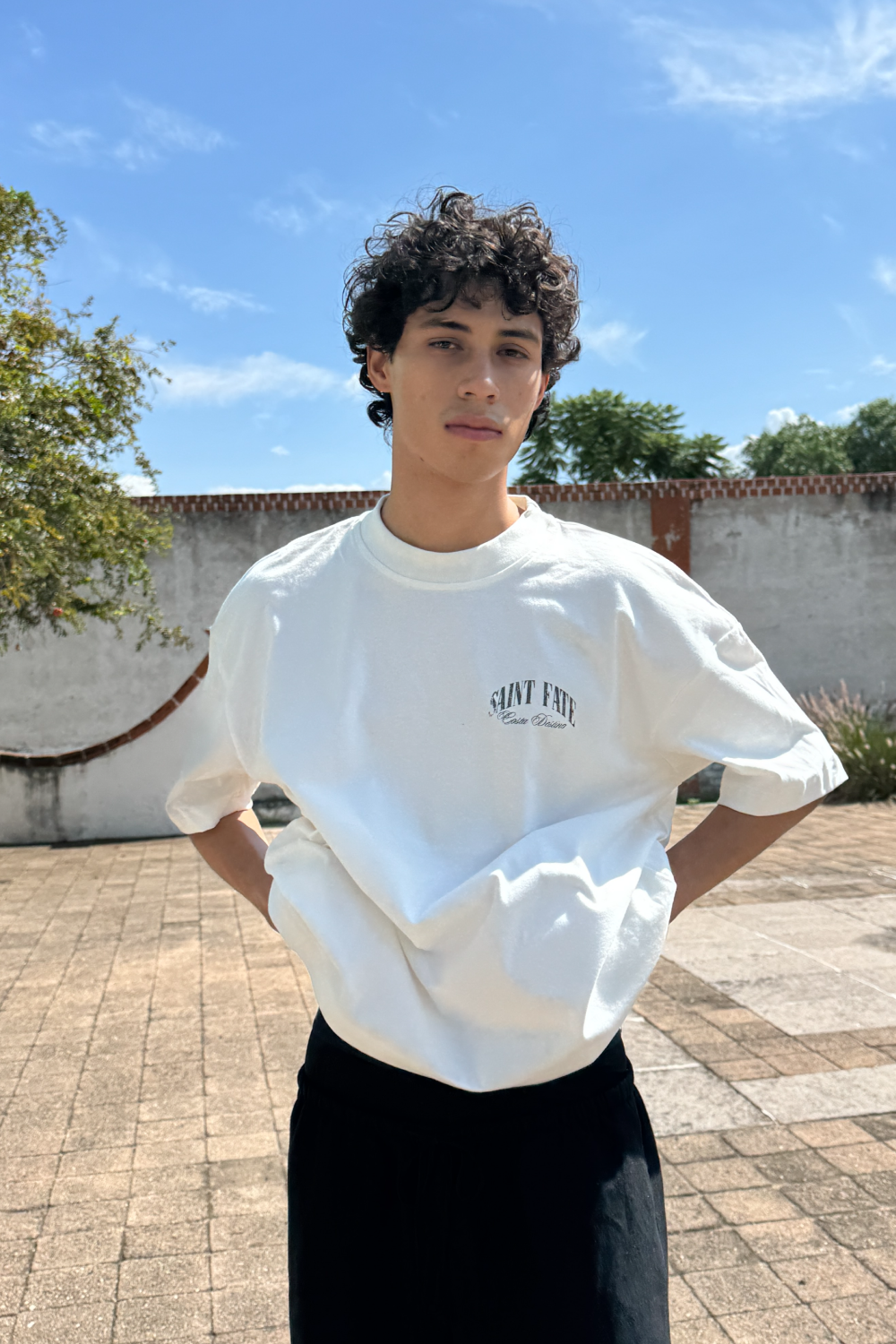 Drunk Frogs Tee Ivory