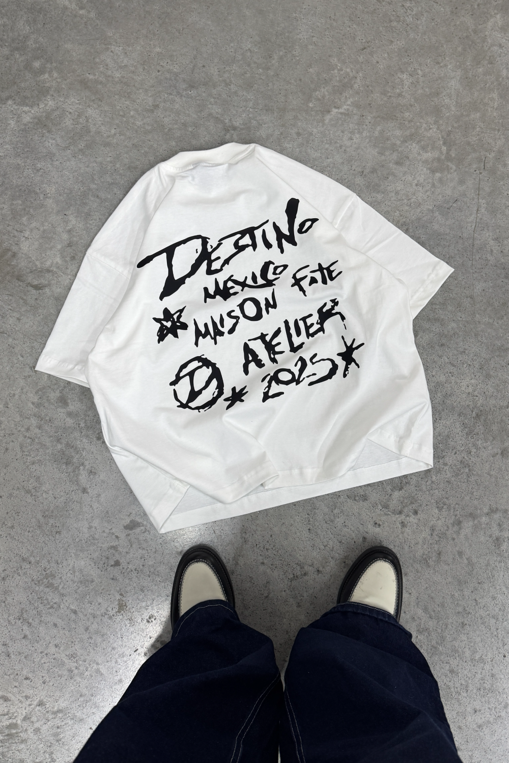 Maison Fate Tee Ivory