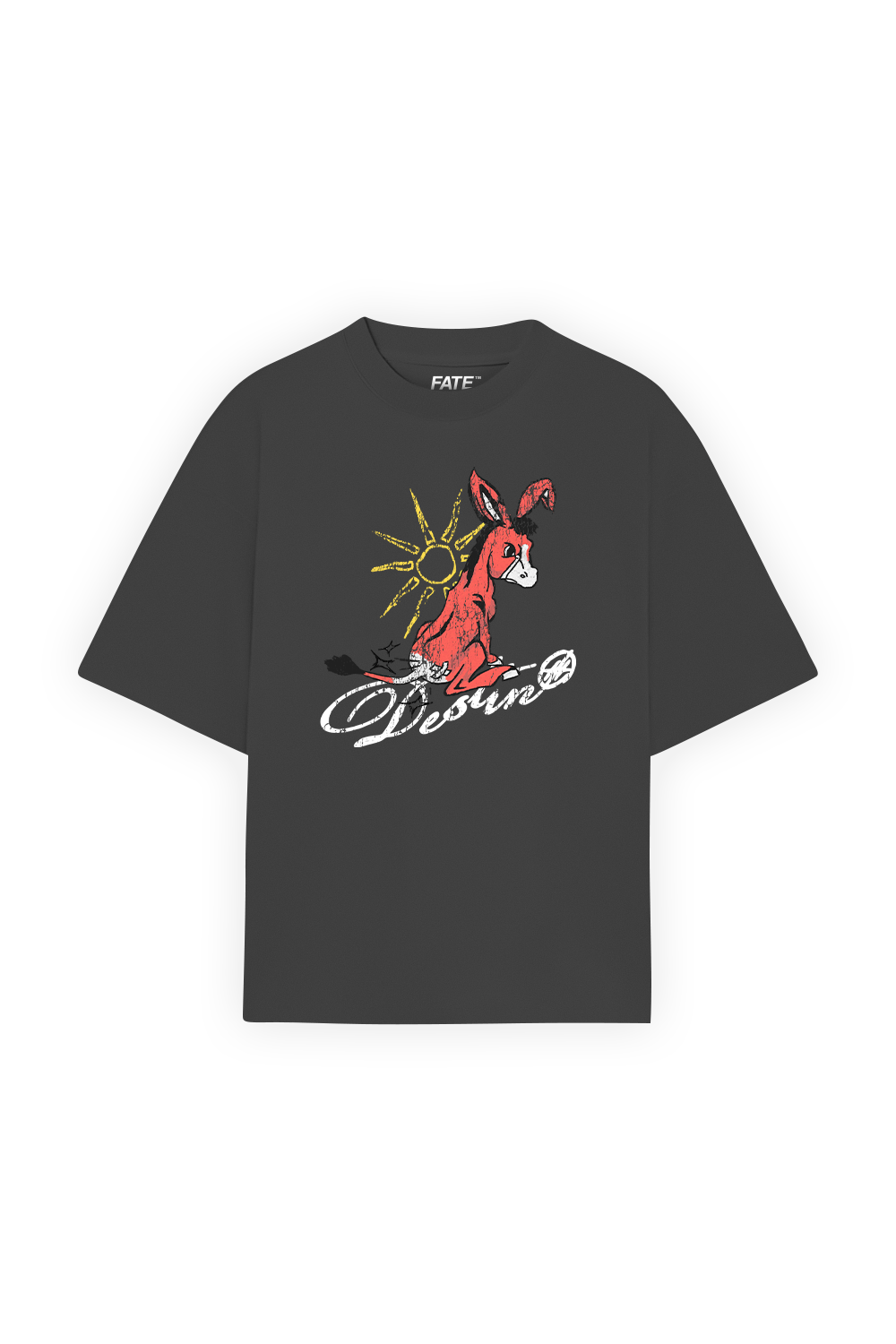 Tanned Donkey Tee Oxford Grey