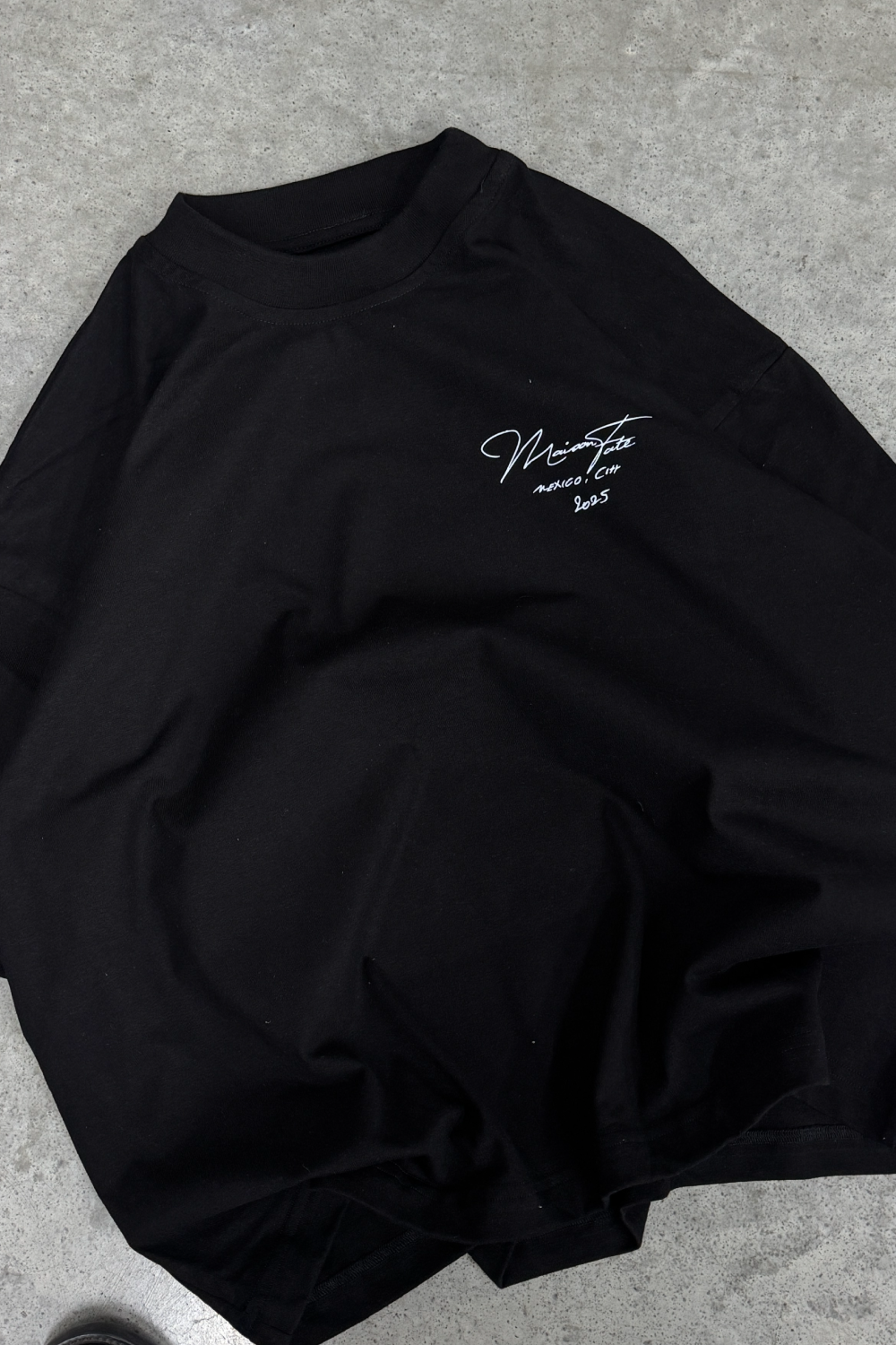 Maison Sparks Tee Black