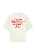 Please Remove This Tee Ivory