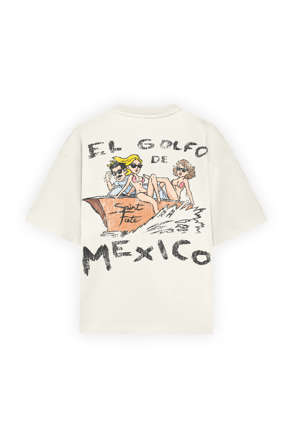 Golfo de Mexico Tee Ivory