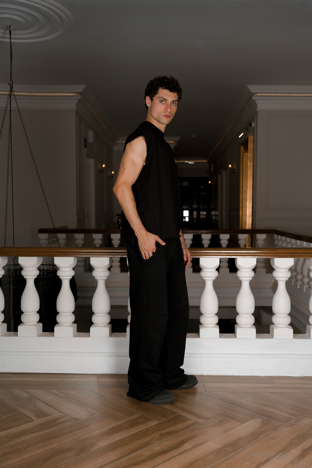 Cross Of Fate Tank Top Black