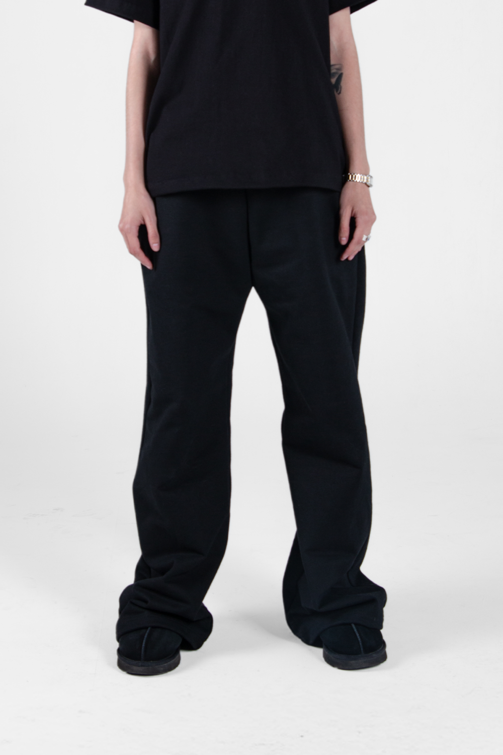 Vantablack Flare Pants