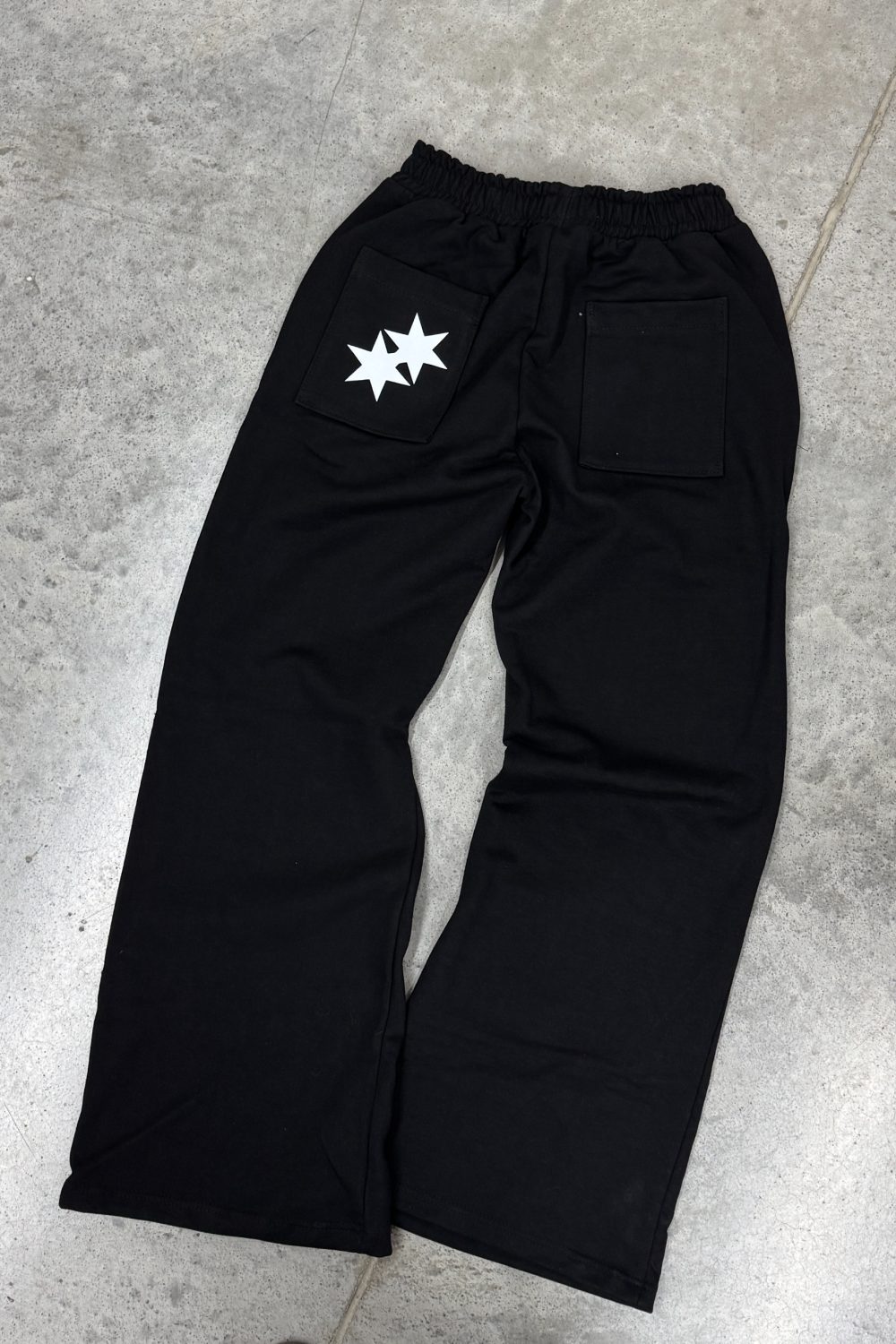 Double Spark Flare Pants Vantablack