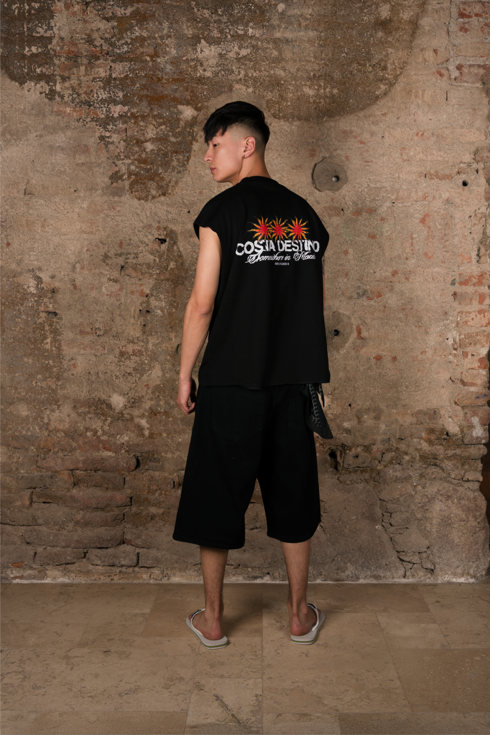 Sunkissed Cowboy Tank Top Black