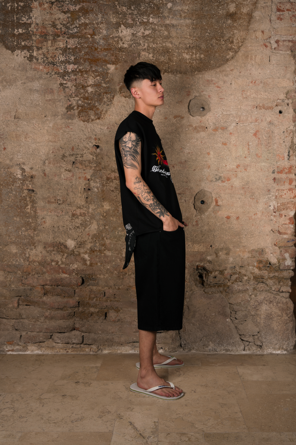 Sunkissed Cowboy Tank Top Black