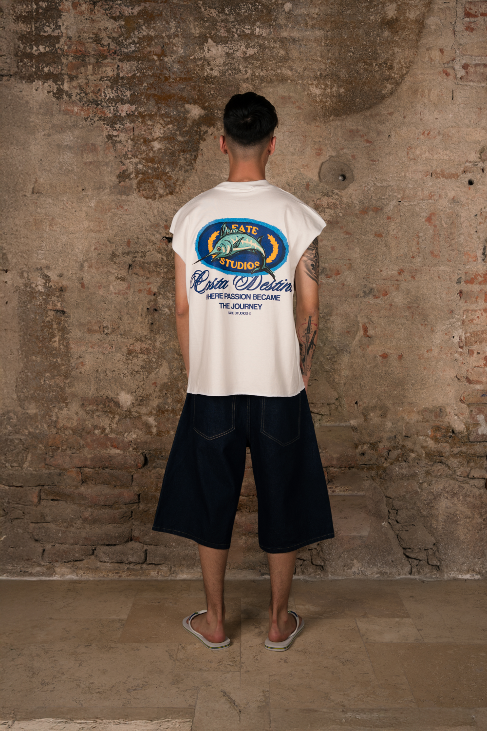 Marlin Studios Tank Top Ivory