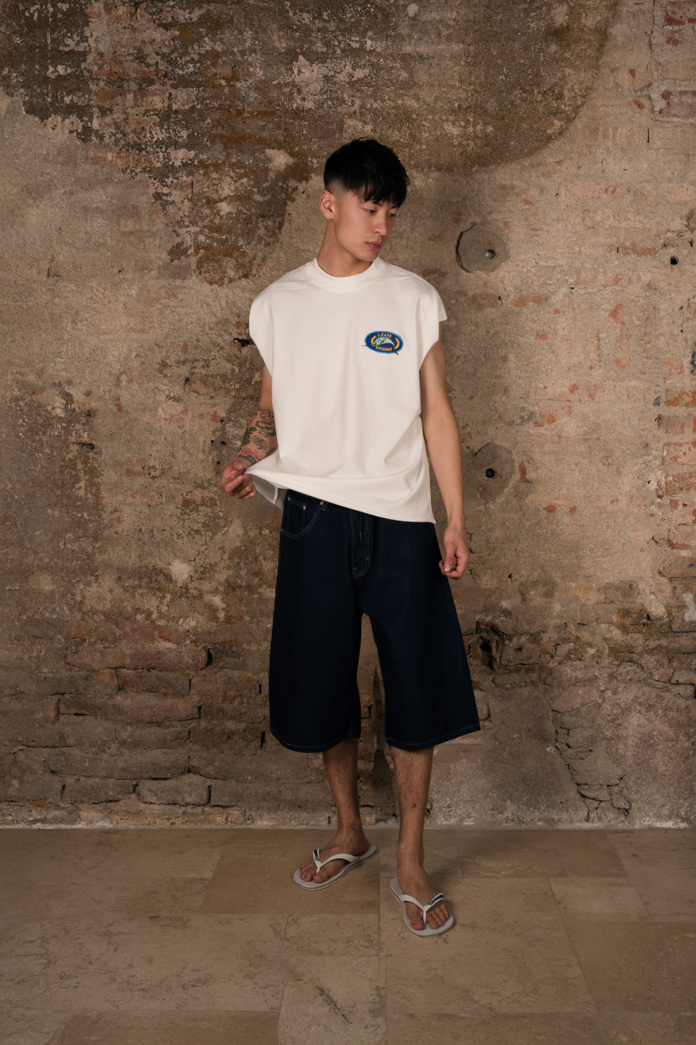 Marlin Studios Tank Top Ivory