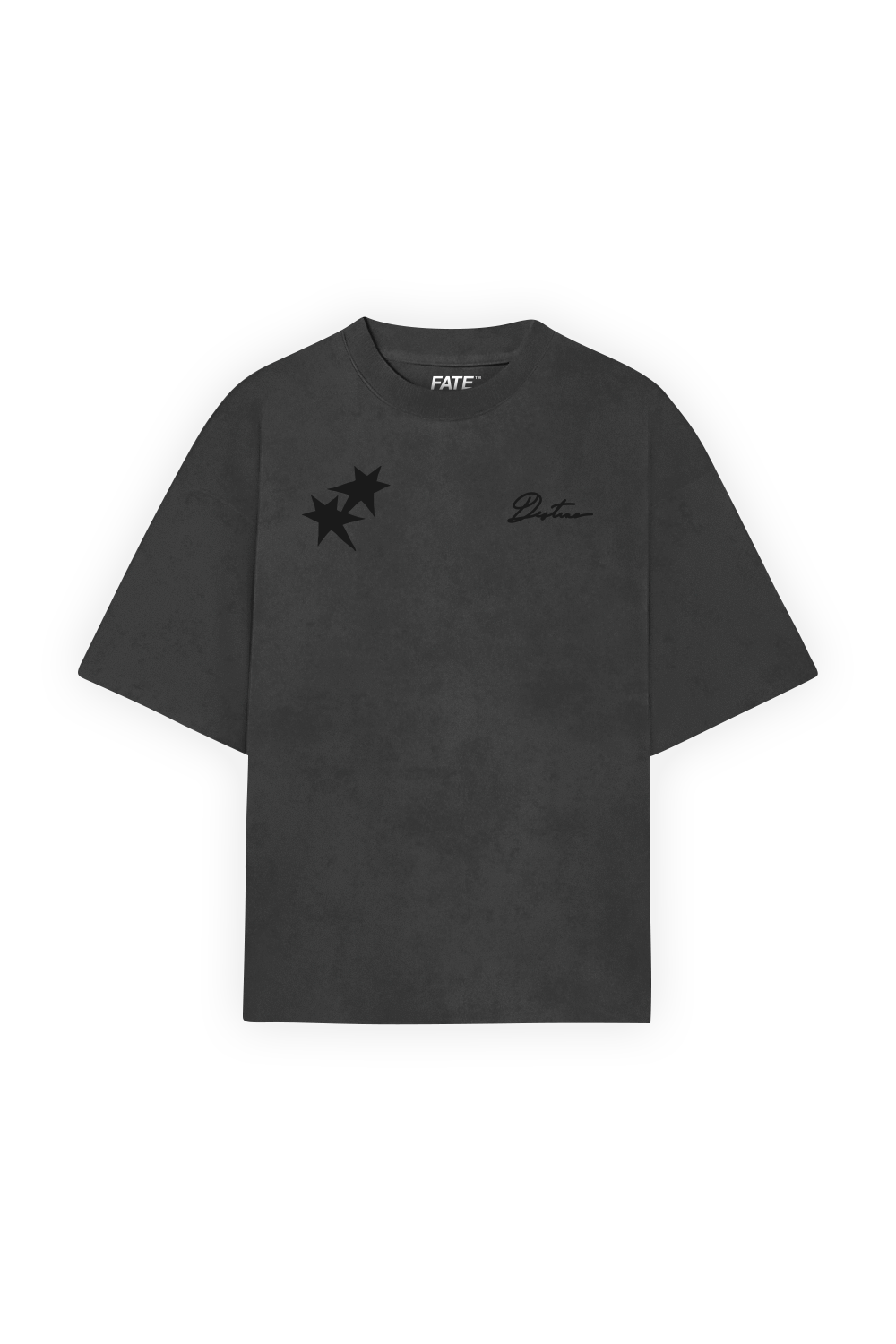 All My Fears Tee Washed Grey