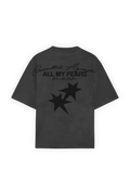 All My Fears Tee Washed Grey