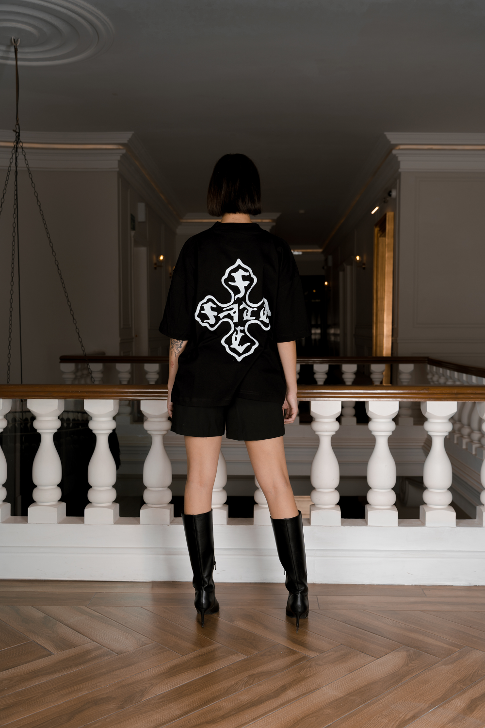 Cross Of Fate Tee Black
