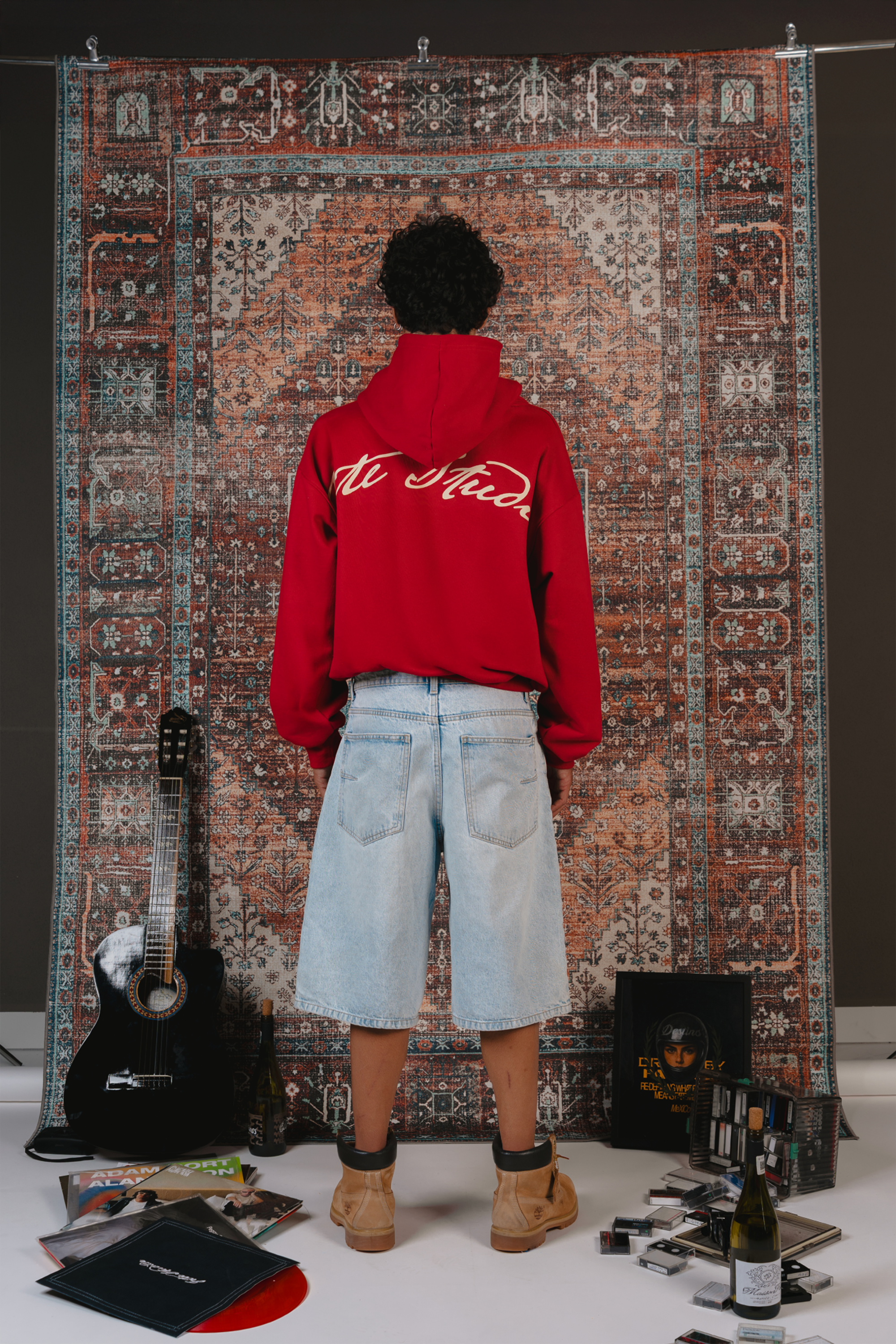 Fate Studios Hoodie Cherry Red