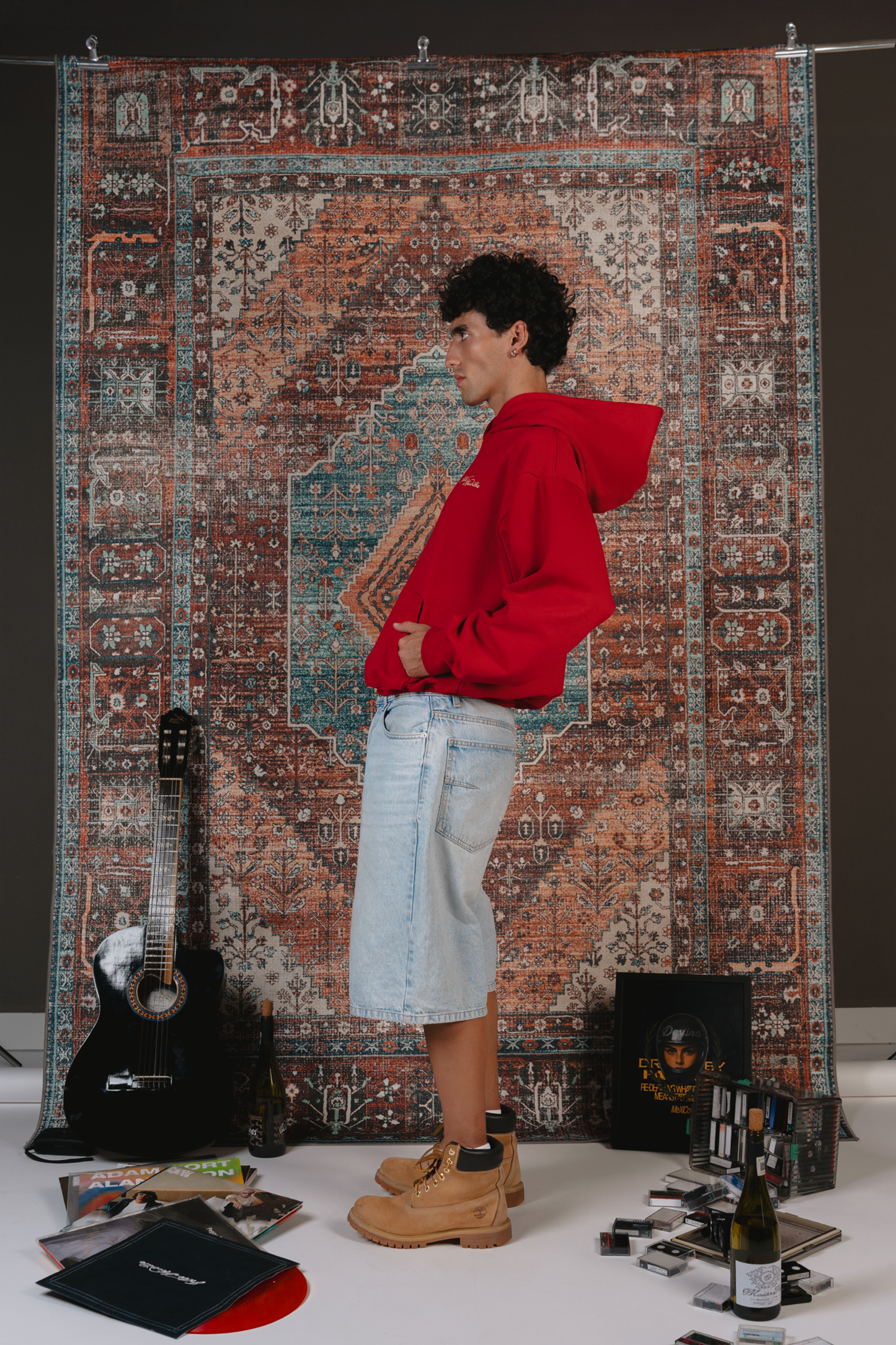 Fate Studios Hoodie Cherry Red