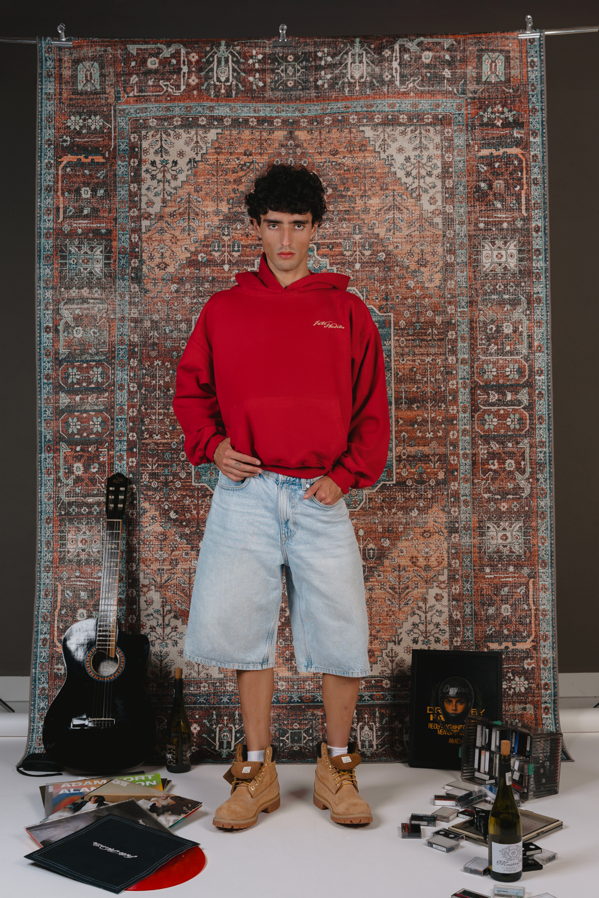 Fate Studios Hoodie Cherry Red