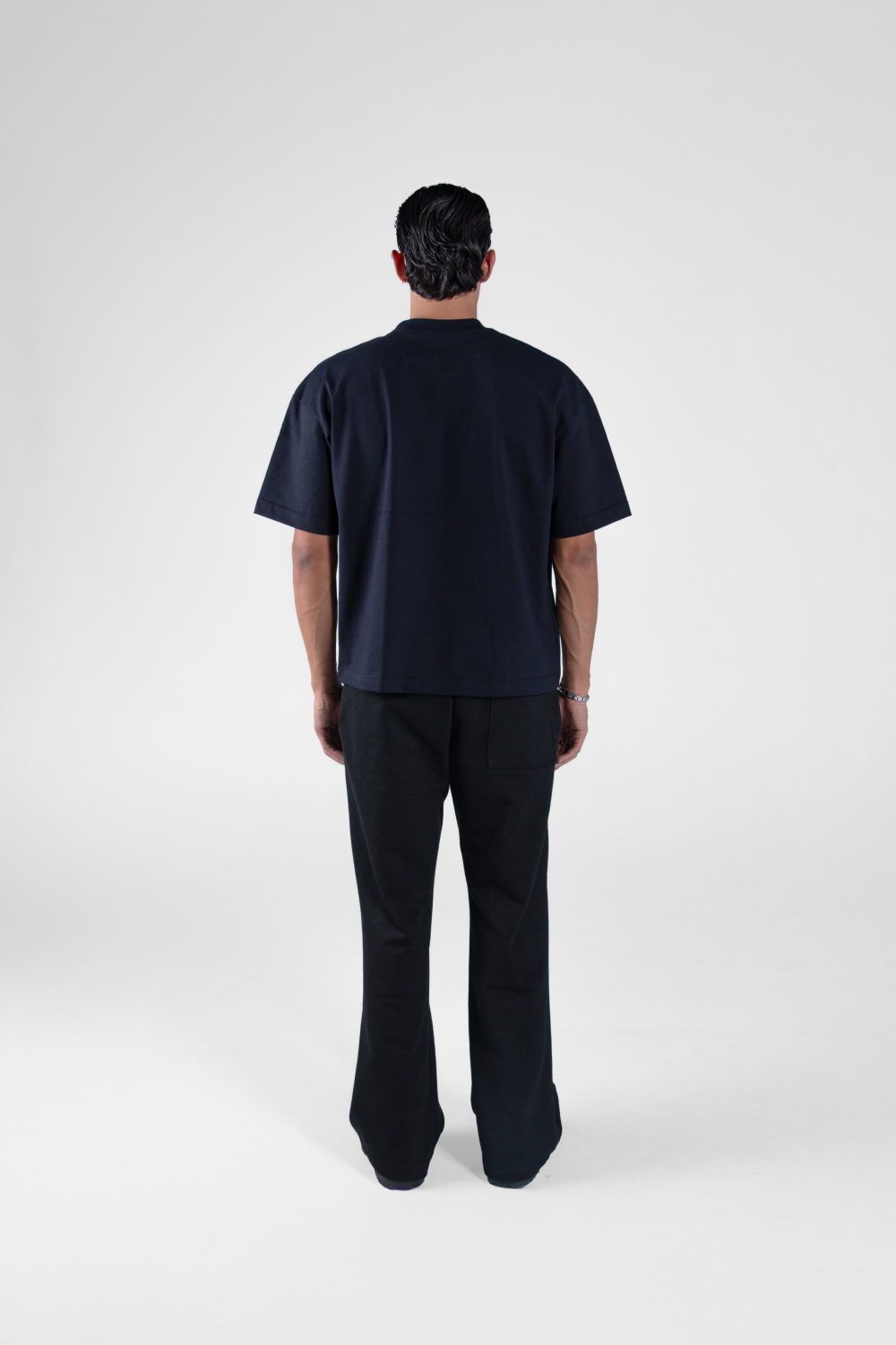 Boxy Tee Navy Blue 250 GSM