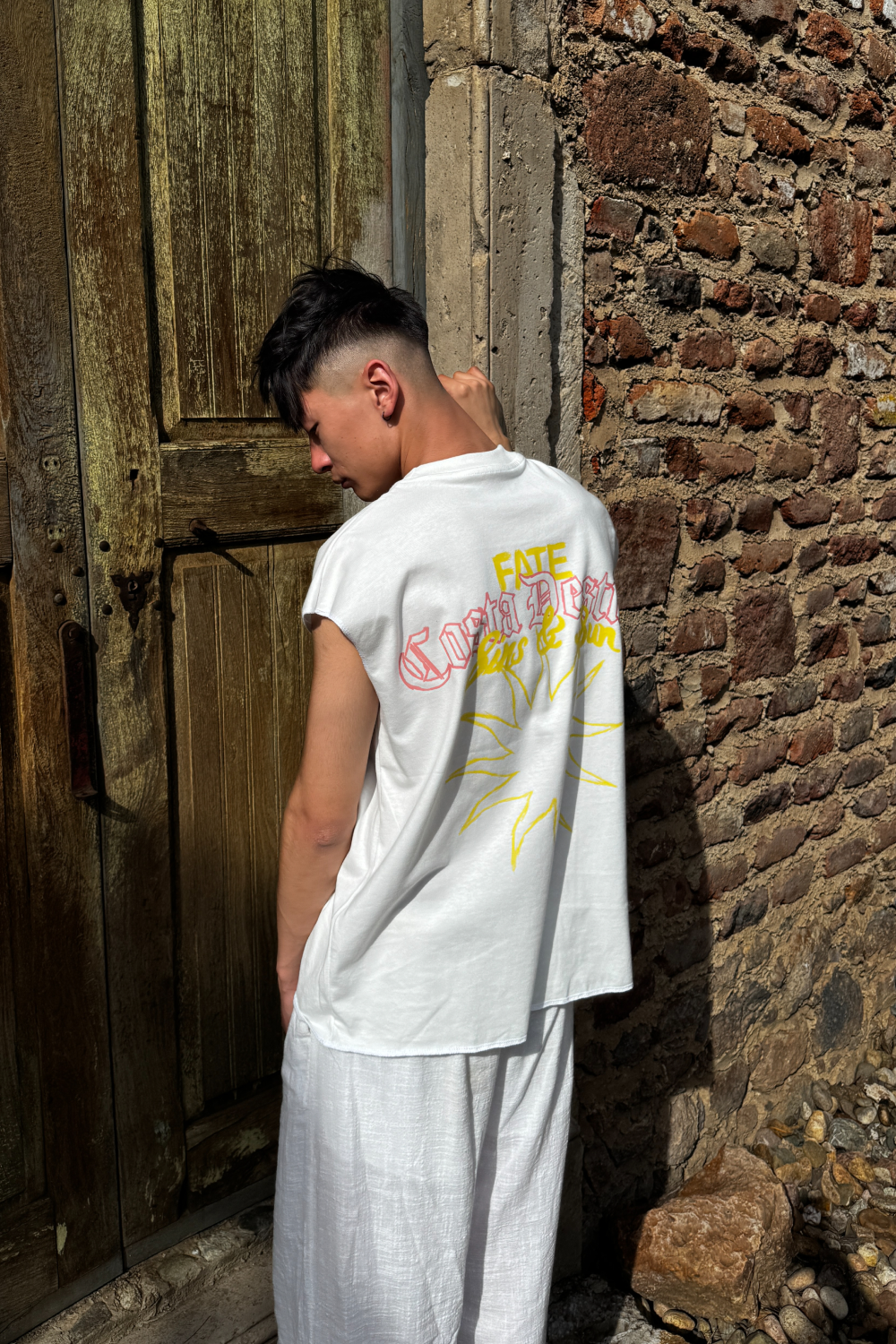 Sins & Sun Tank Top Ivory