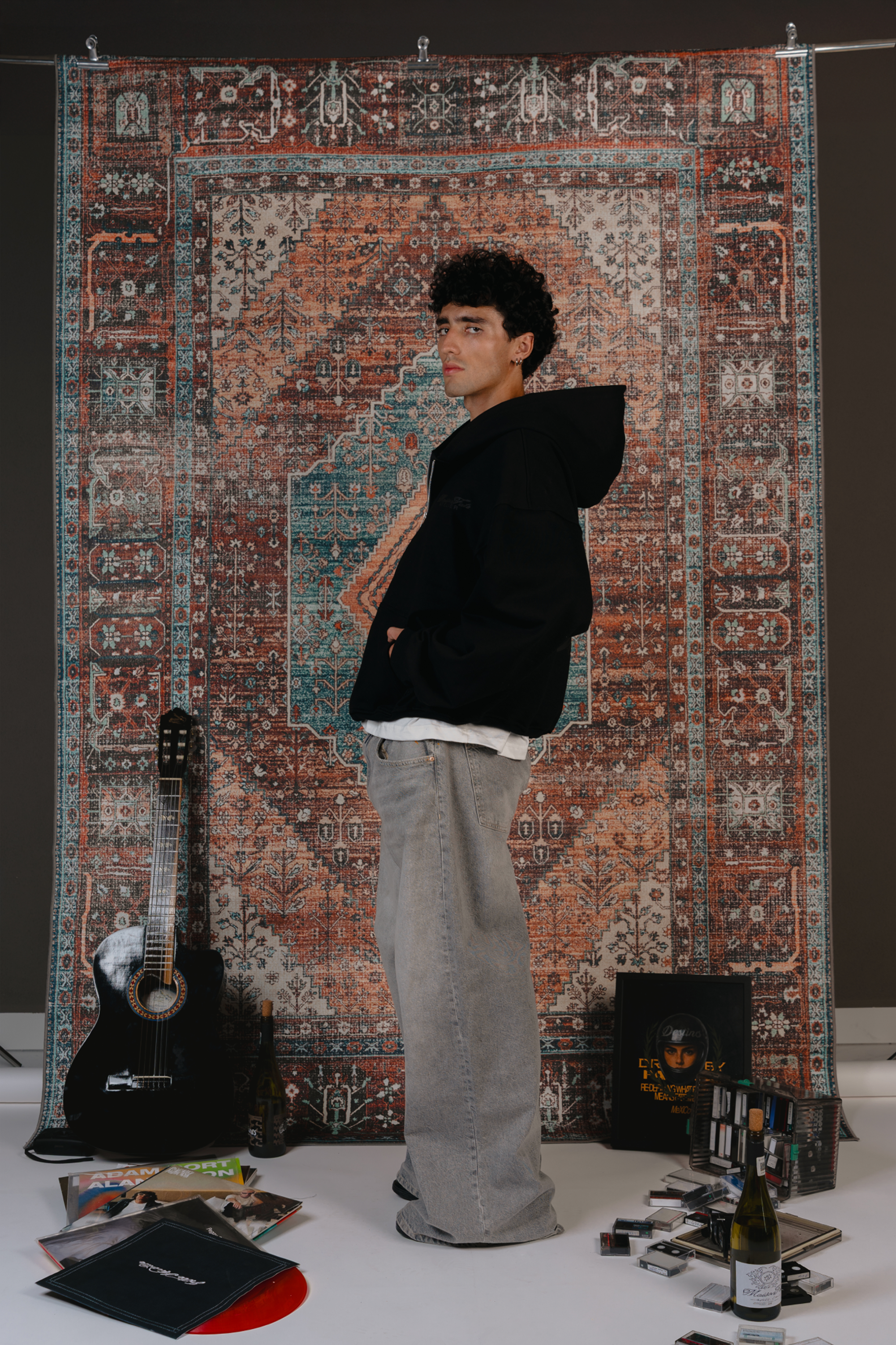 Cathedral Zip Hoodie Vantablack