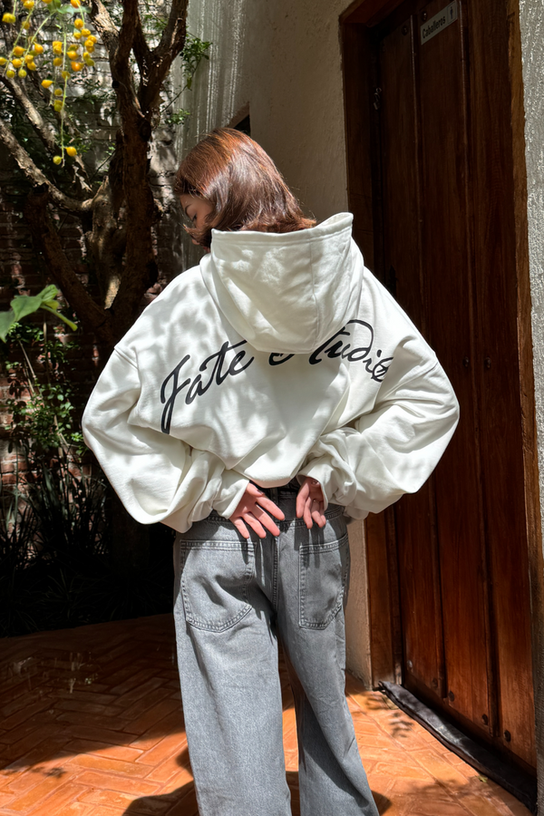 Fate Studios Hoodie Ivory