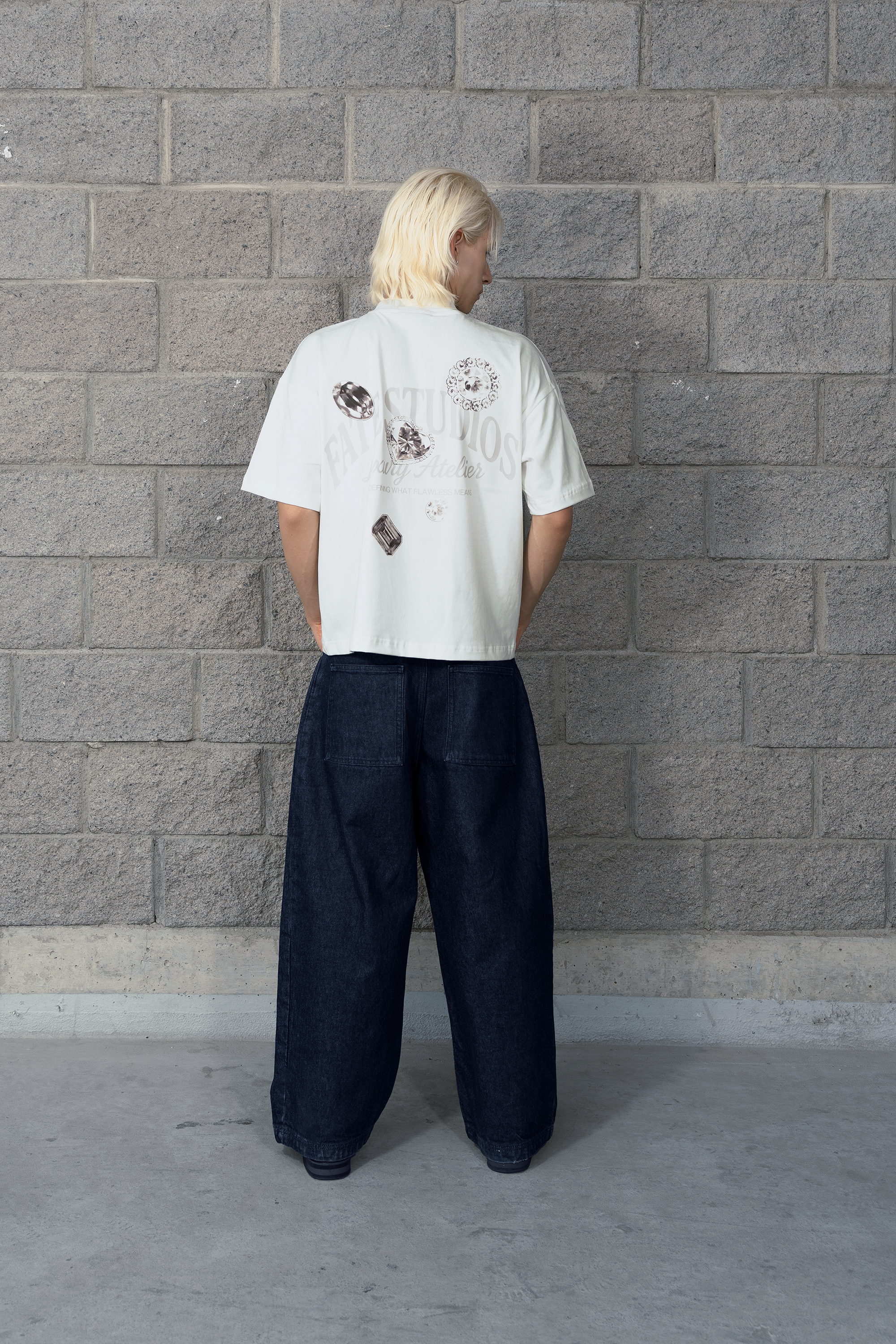 Sepia Gems Tee Ivory