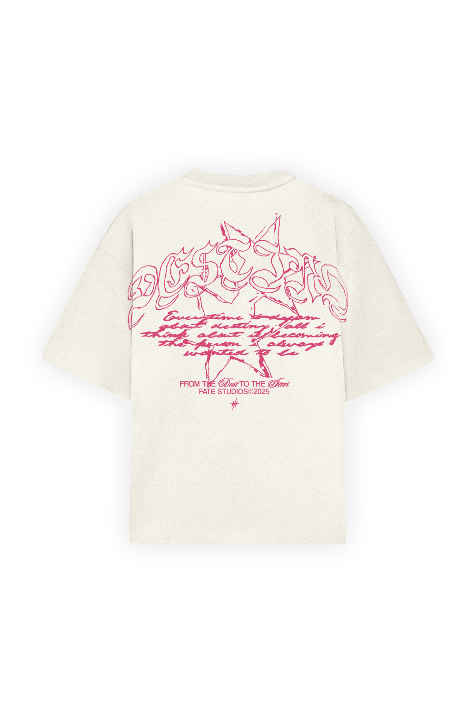 Gothic Sparks Tee Ivory