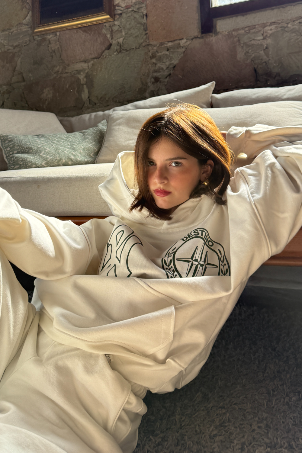 WP SS2025 Hoodie Ivory