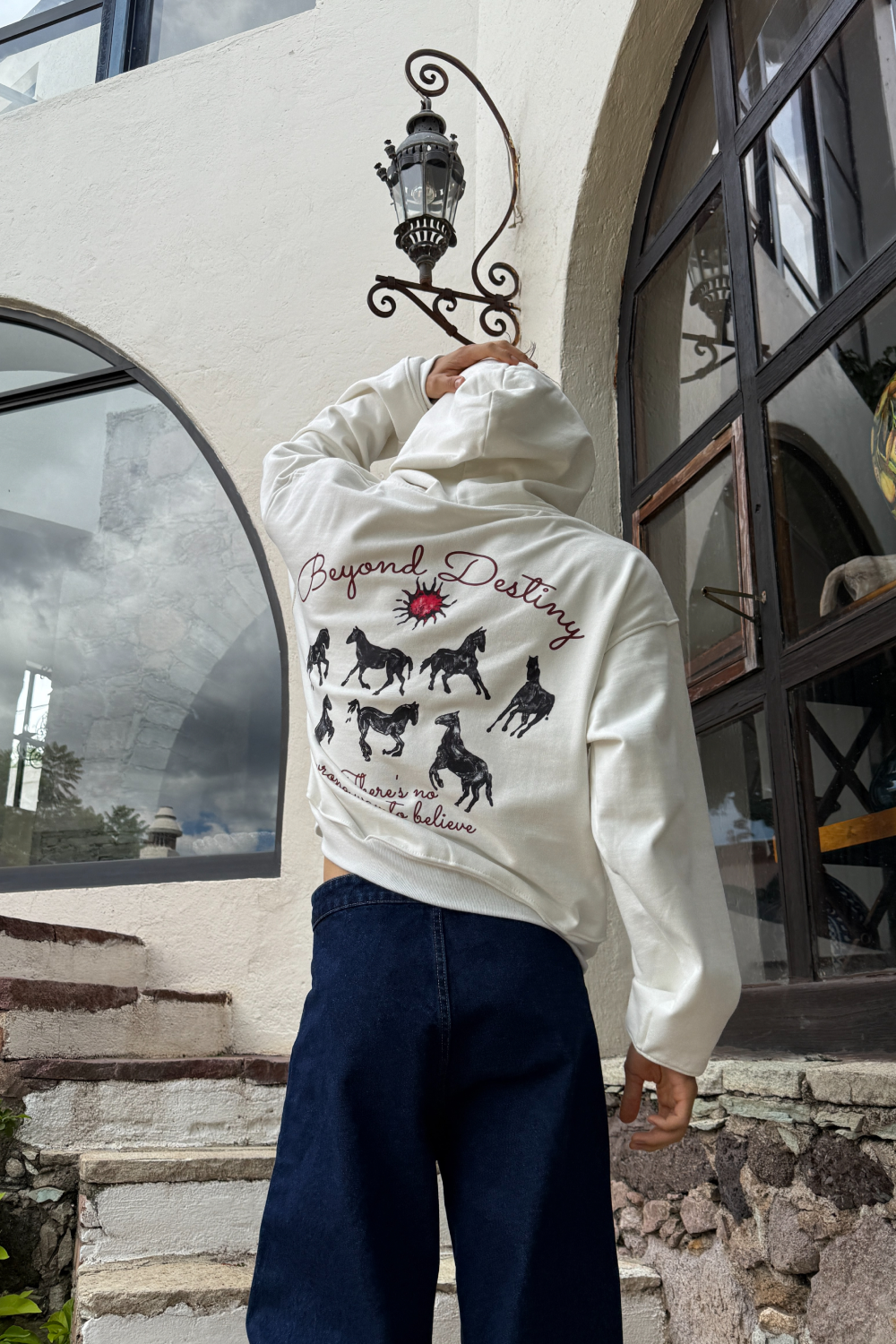 Beyond Destiny Hoodie Ivory