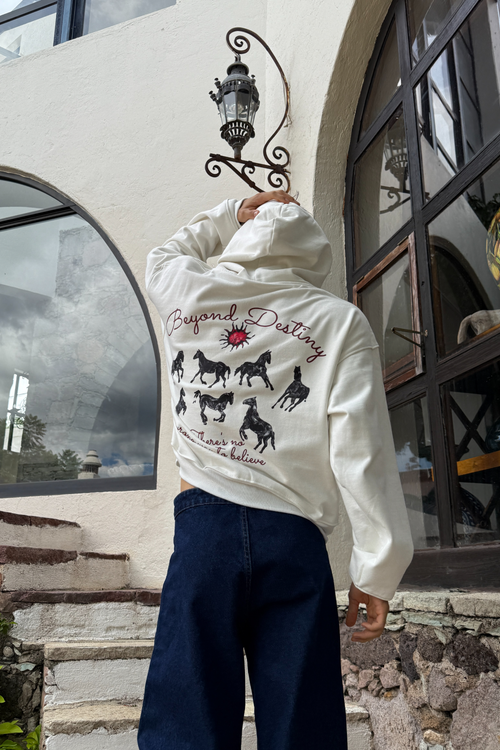 Beyond Destiny Hoodie Ivory