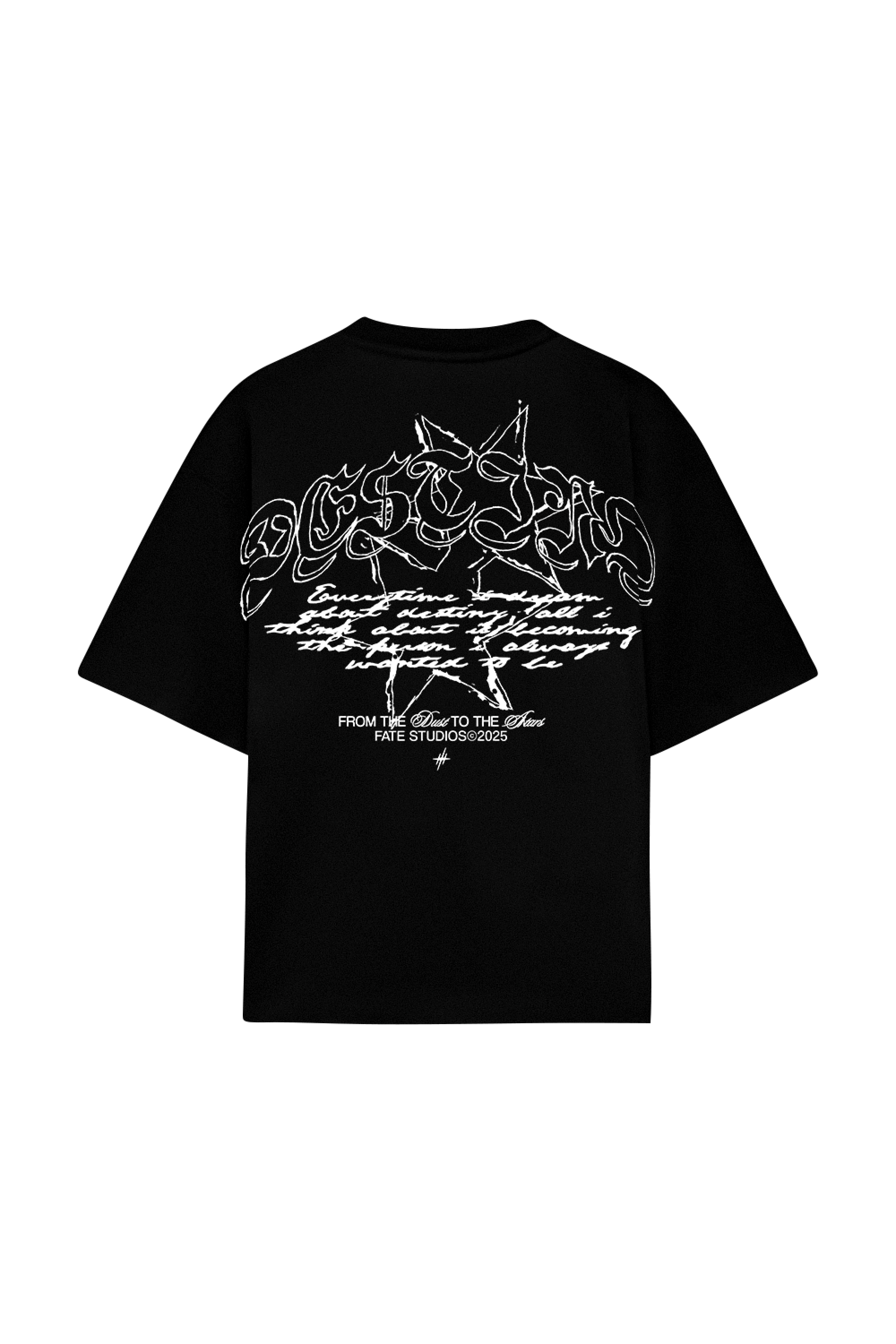 Gothic Sparks Tee Black