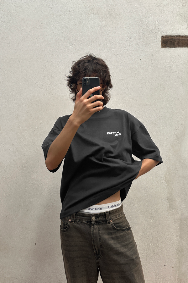 Triple Star Tee Oxford Grey