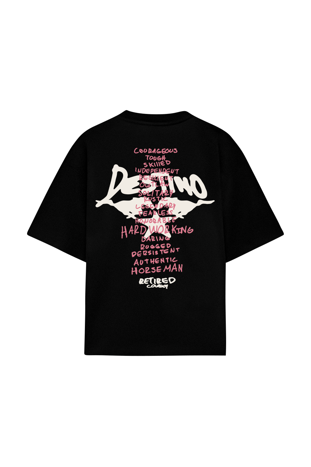 Authentic Cowboy Tee Black